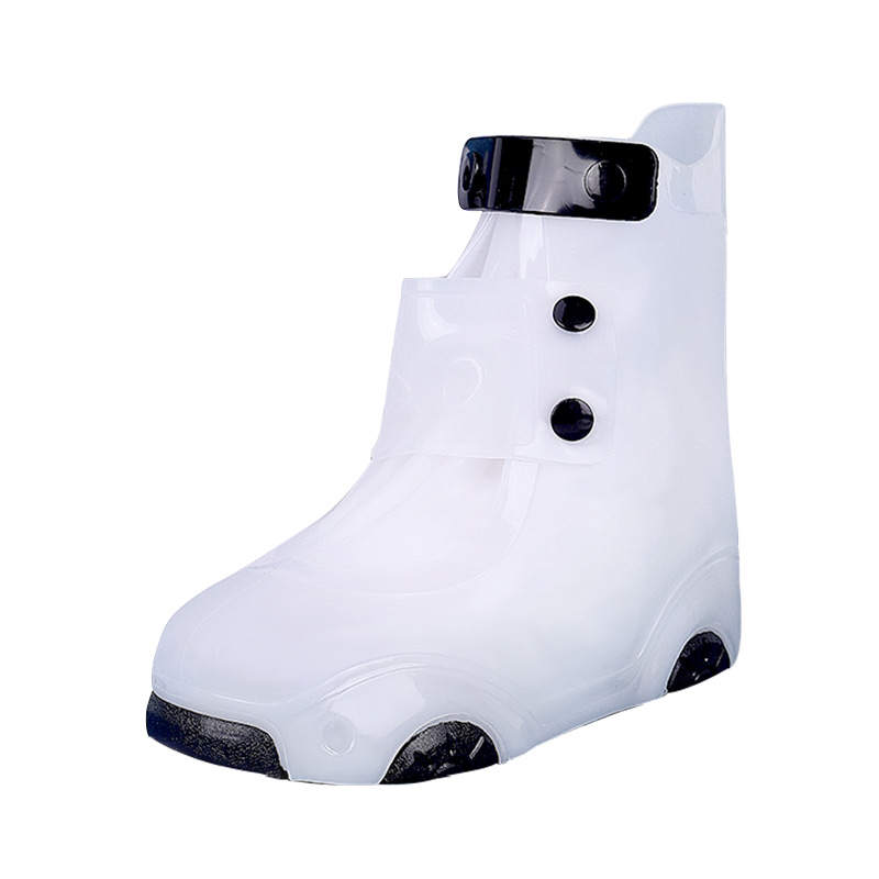 ENGMARSS Waterproof Abrasion Resistant Waterproof And Wear resistant Comfortable Rain Boots Unisex White