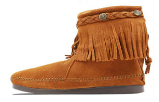 MINNETONKA Ankle Boots Women's Brown