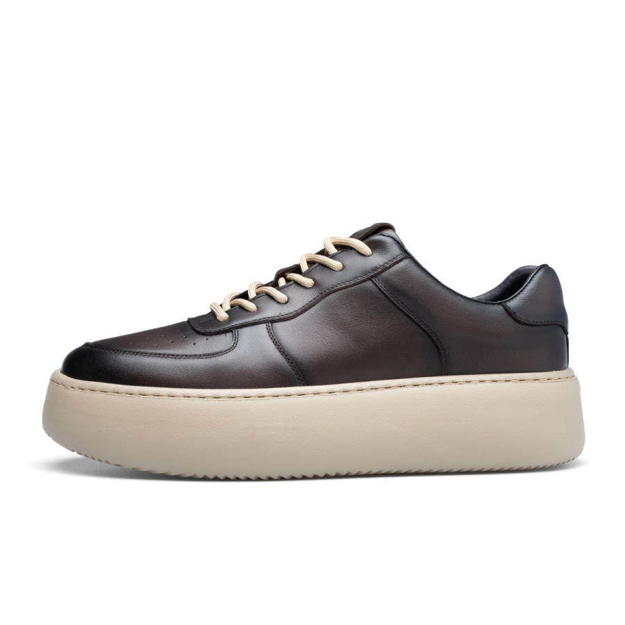 D:FUSE SCANDINAVIA D FUSE SCANDINAVIA Cow Leather Casual Shoes Men's Brown