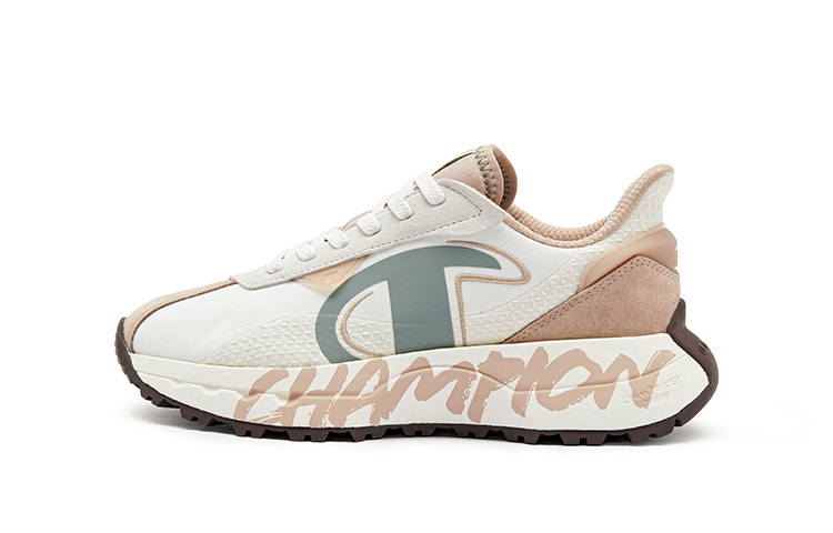 Champion Abrasion Resistant Abrasion Resistant Low top Running Shoes Women's Beige