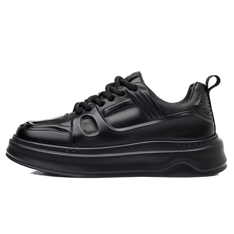POPULAR ROUSE PR Top Grain Cow Leather Abrasion Resistant Abrasion Resistant Low top Casual Shoes Men's