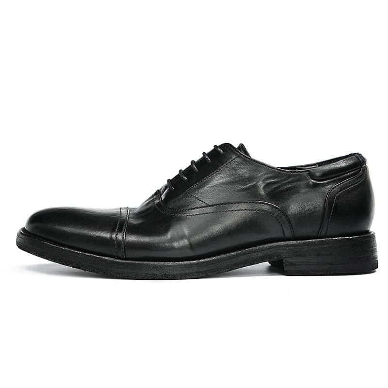 ASTON M.JAZZ Cow Leather Dress Shoes Men's