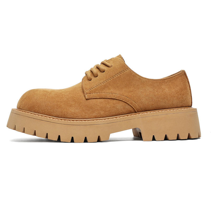 ZHENRAN ZHENRAN Microfiber Leather Casual Shoes Men's Yellow