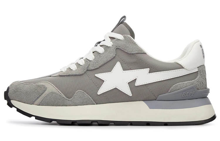 A BATHING APE ROAD STA EXPRESS Suede, Leather Slip Resistant, Abrasion Resistant, Lightweight
