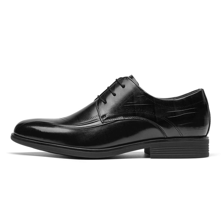 Spider King Cow Leather Casual Shoes Men's Black