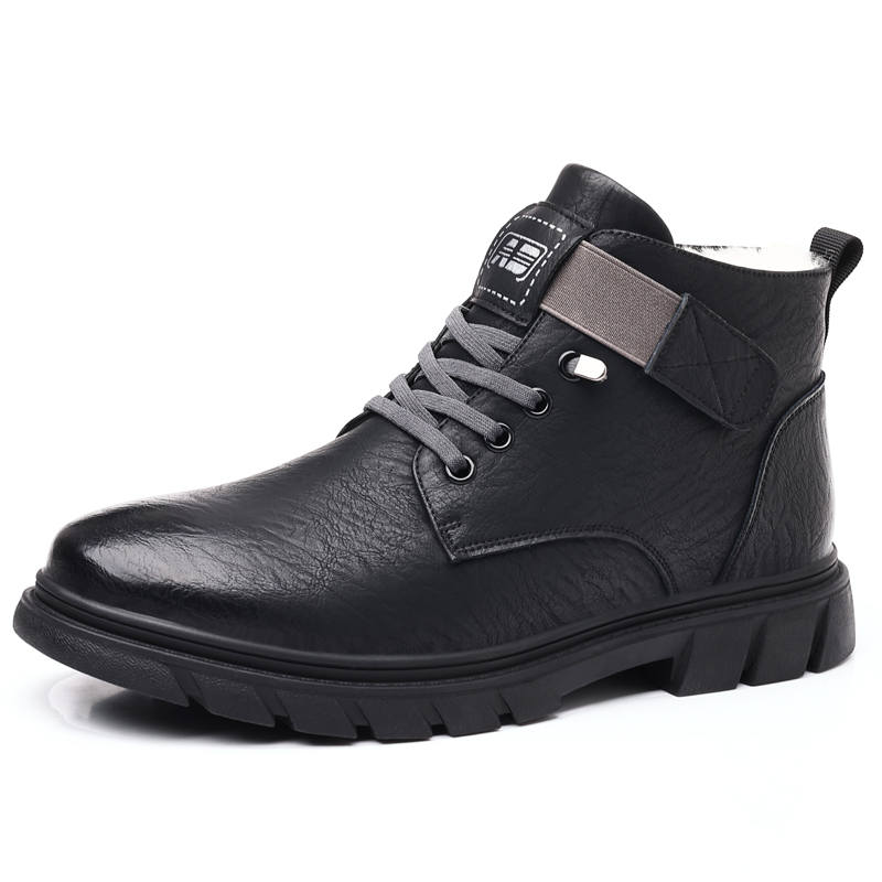 YILICHUANZHANG Fashion Short Snow Boots Men's