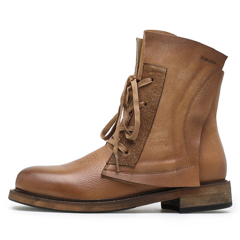 YIMINU Ankle Boots Men's Black