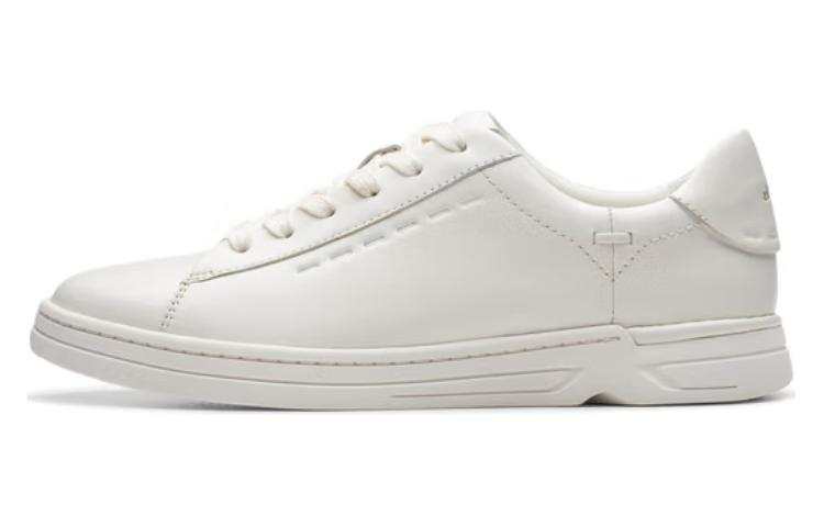 Clarks Low top Skateboard Shoes Women's White