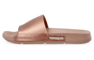 Havaianas Slide Classic Metallic Comfortable Casual Slippers Unisex Phosphorus Red