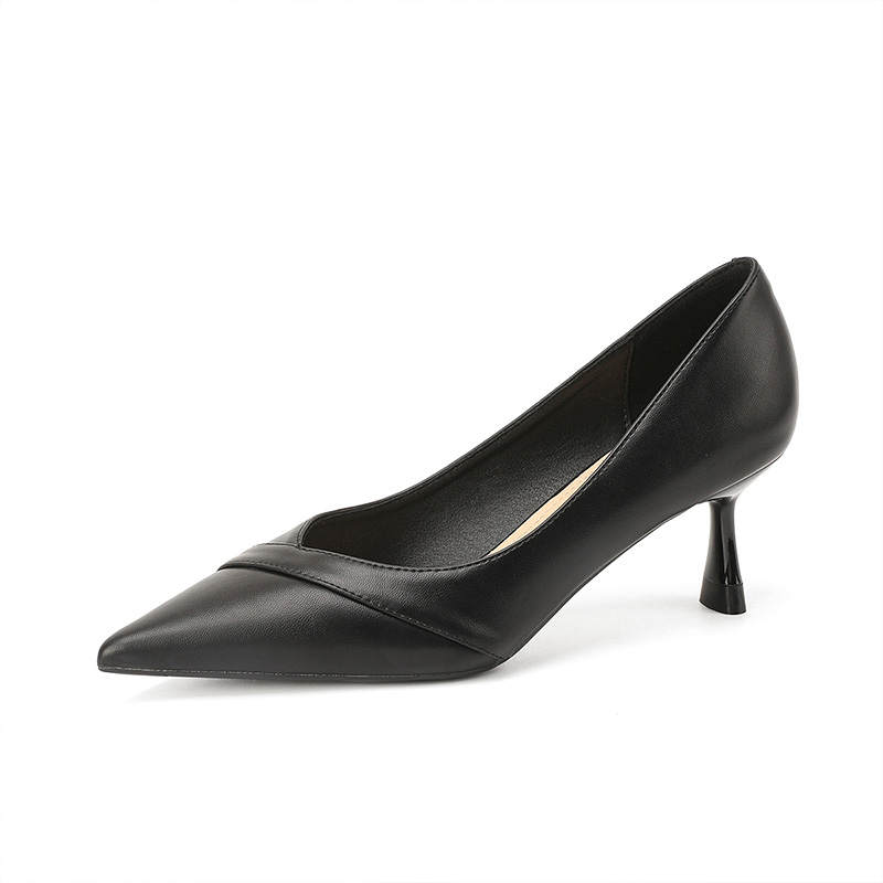 Qiandongmeili Slim Heel High Heels 6CM Women's
