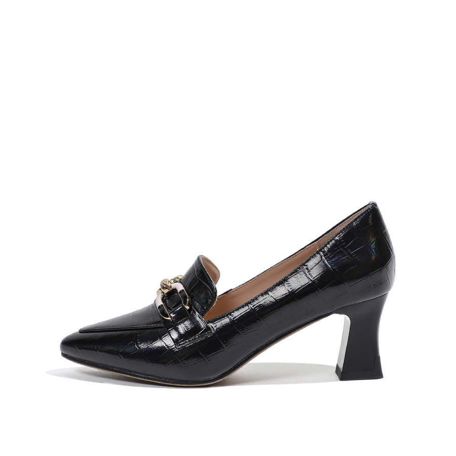 Mulinsen Loafers 6CM Women's Black