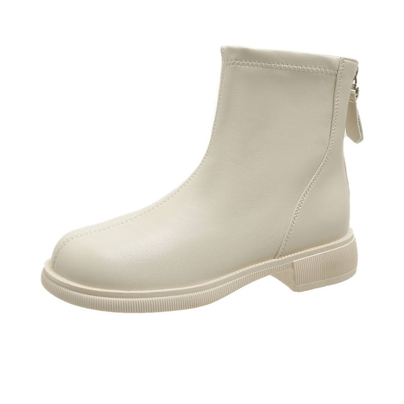 WECKER Ankle Boots Women's Ecru/Black