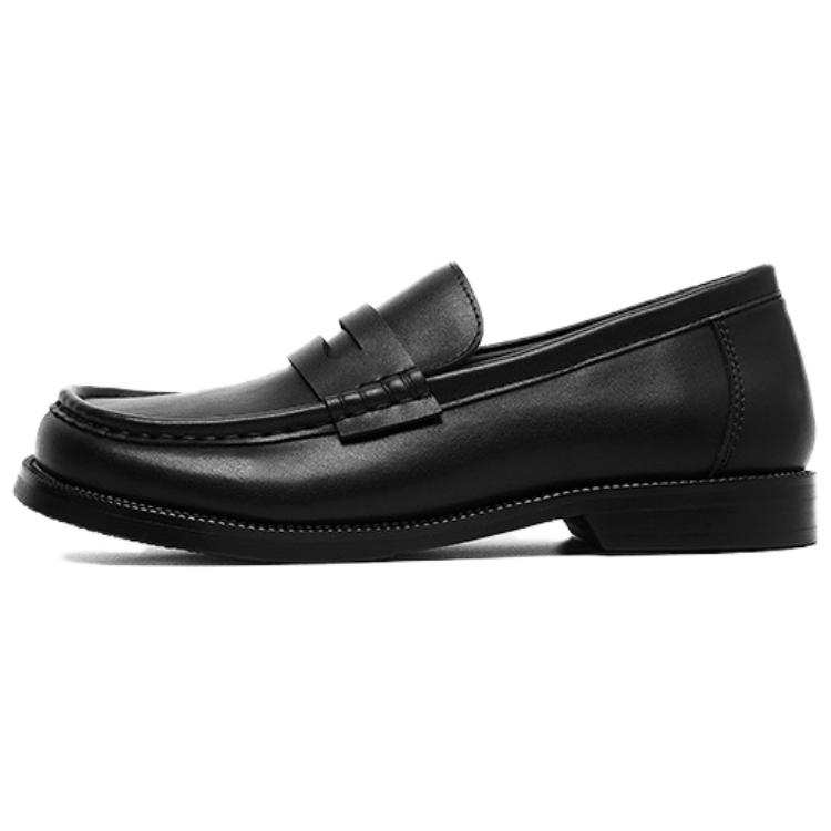 WEISHIBANGWEI WEISHIBANGWEI Microfiber Leather Loafers Men's Black
