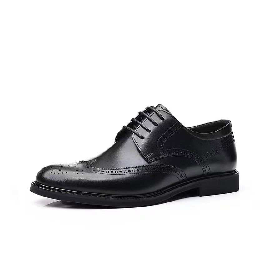 KACHILANG Cow Leather Dress Shoes Men's