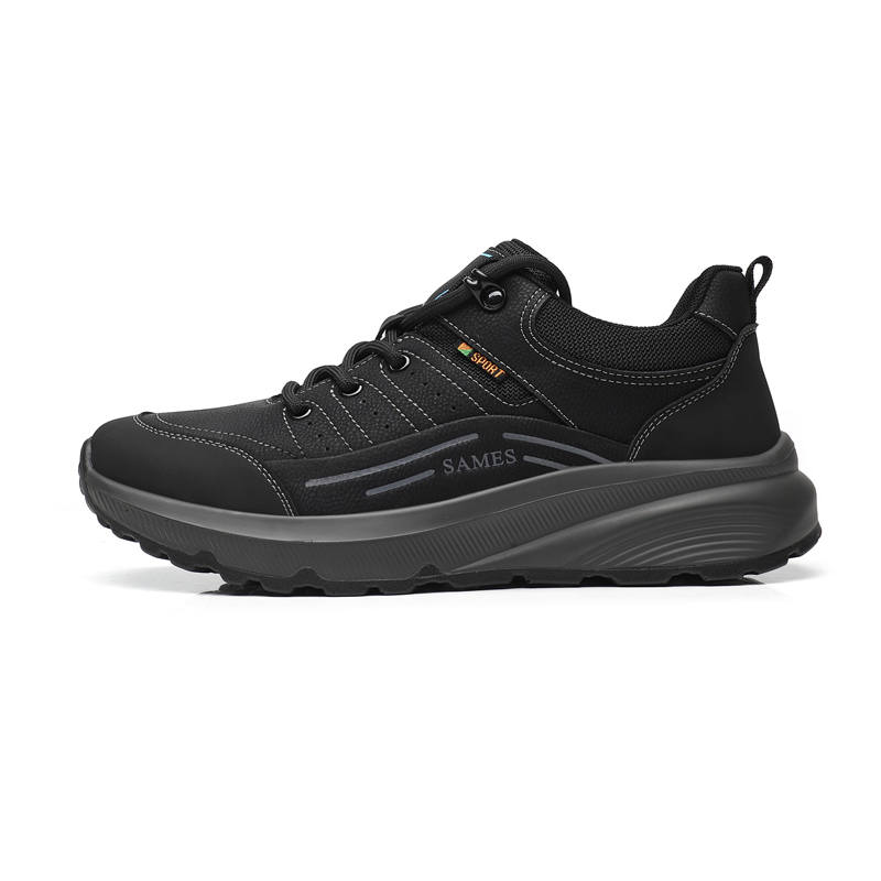 EGCHI Synthetic Leather Low top Casual Shoes Men's