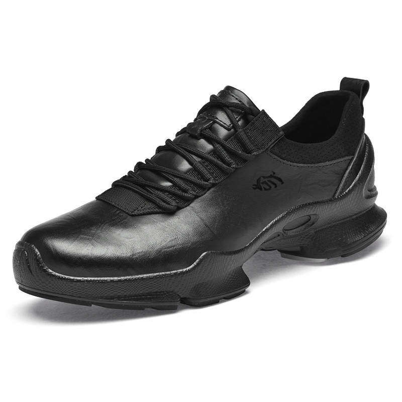 GONGNIULEITING Top Grain Cow Leather Casual Shoes Men's