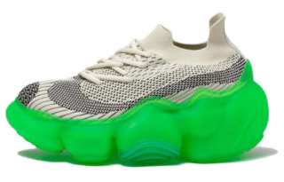 Grounds Low top Casual Shoes Unisex Light Gray Green