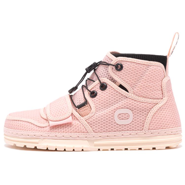 OETZI Fabric High top Skateboard Shoes Unisex Pink