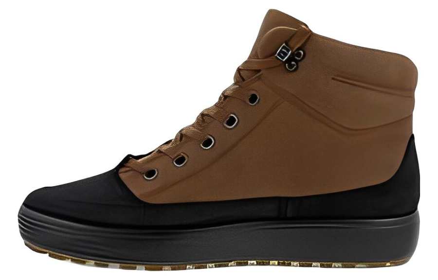 Ecco Soft Cool Size 7 Winter Ⅱ Collection Comfortable Slip Resistant Thermal High top Casual Athletic Shoes Men's