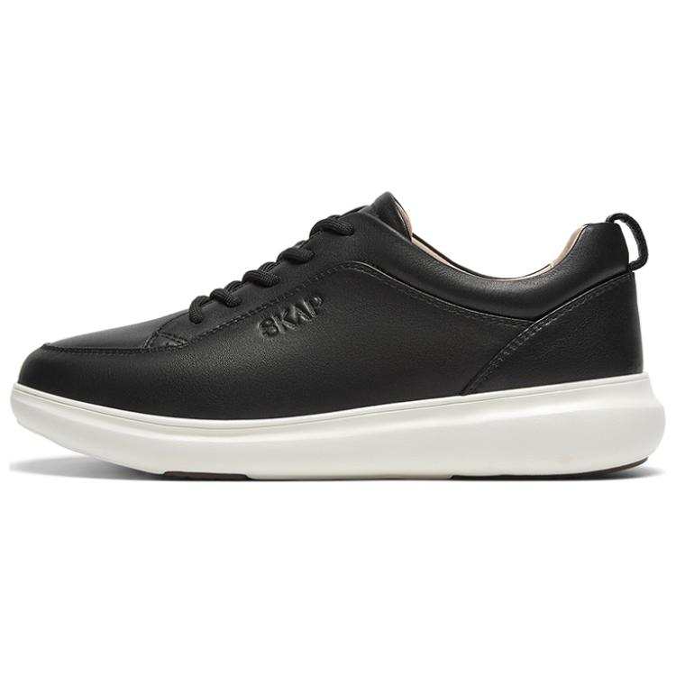SKAP Mini Cream Puff Cow Leather Lightweight Low top Skateboard Shoes Women's