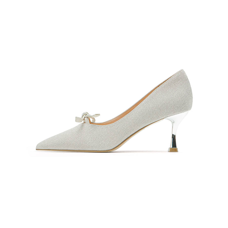 HARSON HARSON Sheepskin Slim Heel High Heels 6.5cm Women's