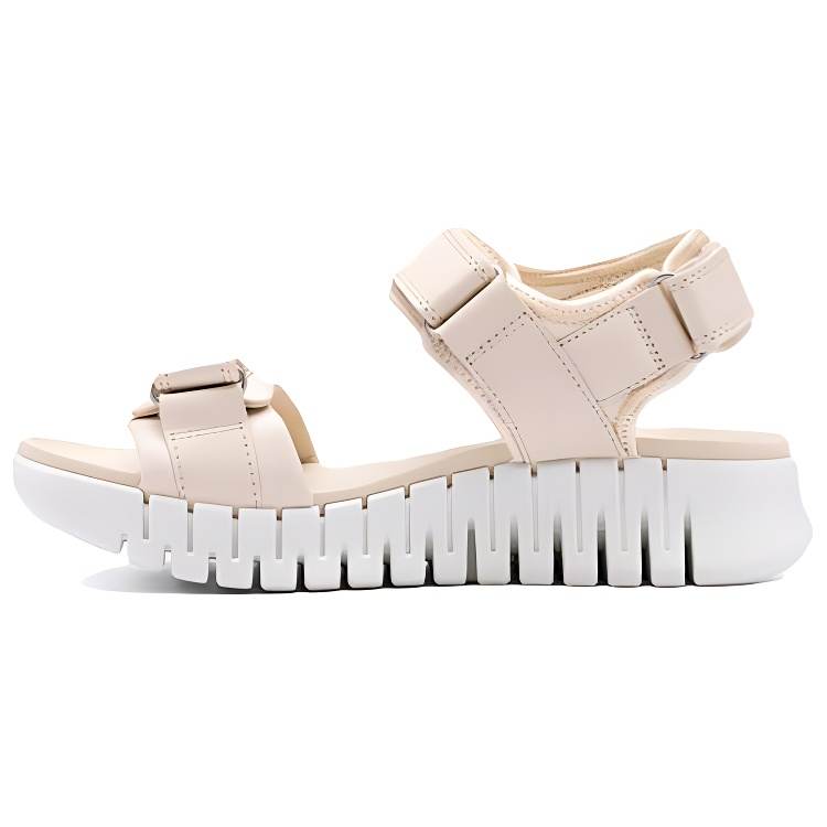 Ecco Ecco Smart Series One Strap Sandals Women's Lime Gray