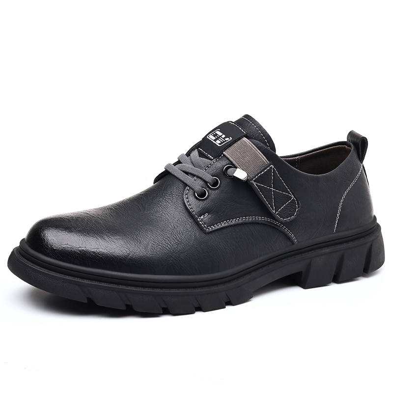 YILICHUANZHANG Cow Split Leather Casual Shoes Men's