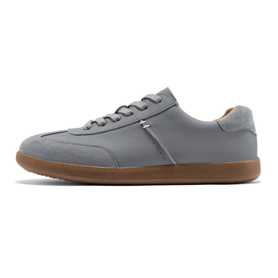YULANGGONGWU Cow Suede Cushioning Slip Resistant Abrasion Resistant Low top Casual Shoes Men's