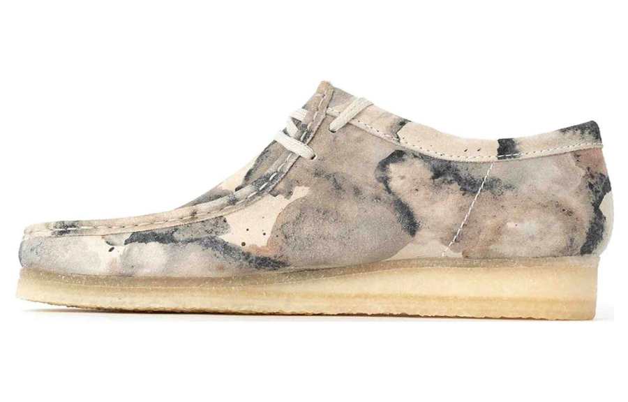 Clarks Originals Wallabee Off White Camoflage
