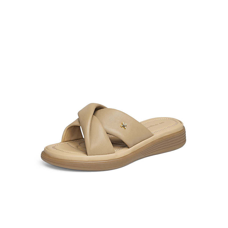 RED DRAGONFLY Slip Resistant Abrasion Resistant Slide Slippers Women's