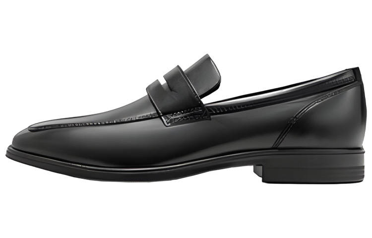 Ecco Ecco Leather Men's Casual Shoes Men's Black