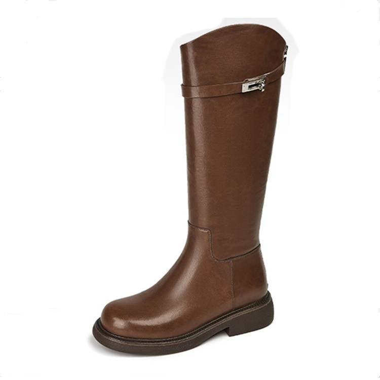 Millies MILLIE'S Cow Split Leather Knee high Boots Women's