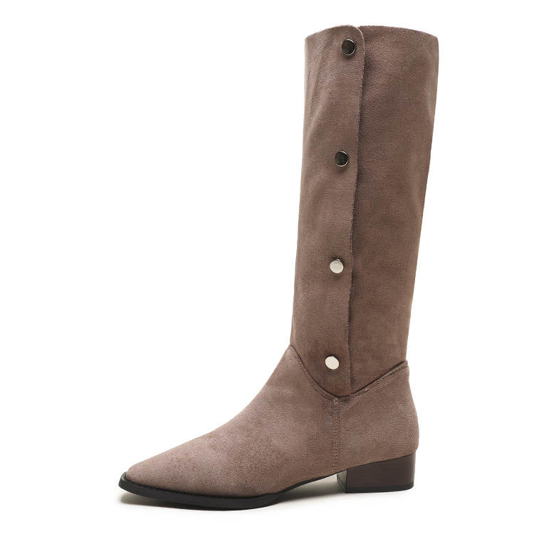 Mulinsen Knee high Boots 3cm Women's
