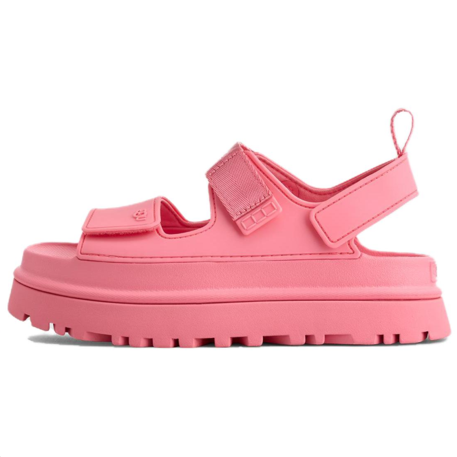 UGG UGG GoldenGlow One Strap Sandals Unisex Red