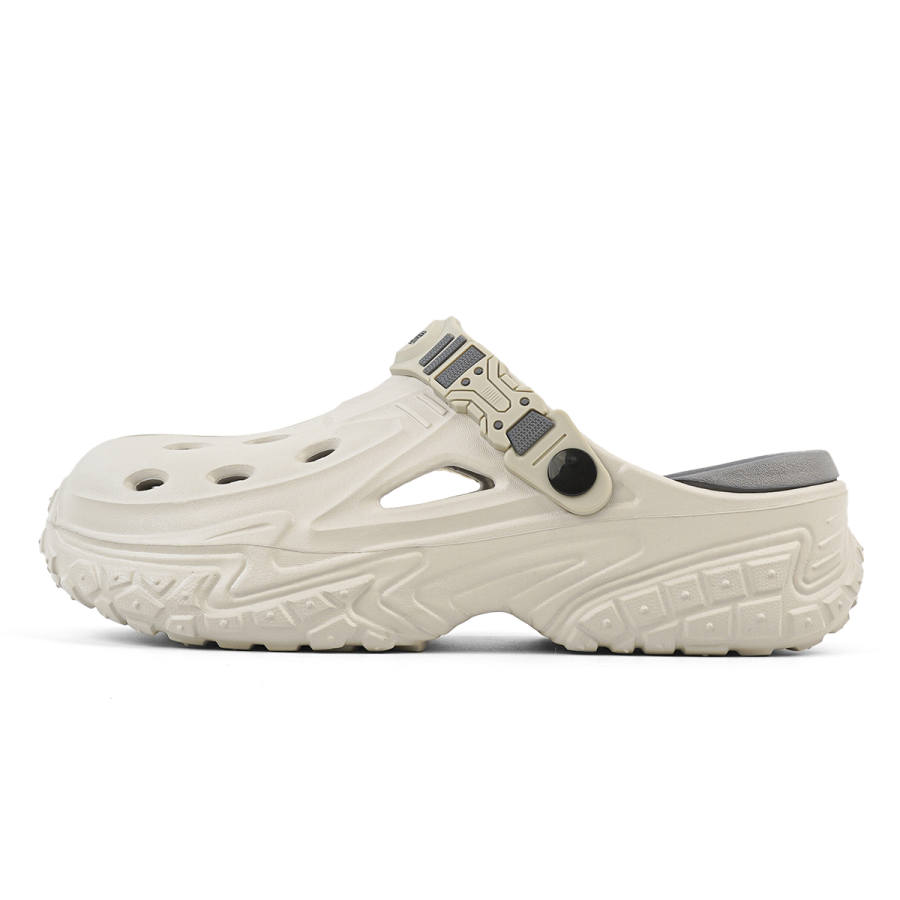 ROYAL FAMILY Clogs Men's Light Gray