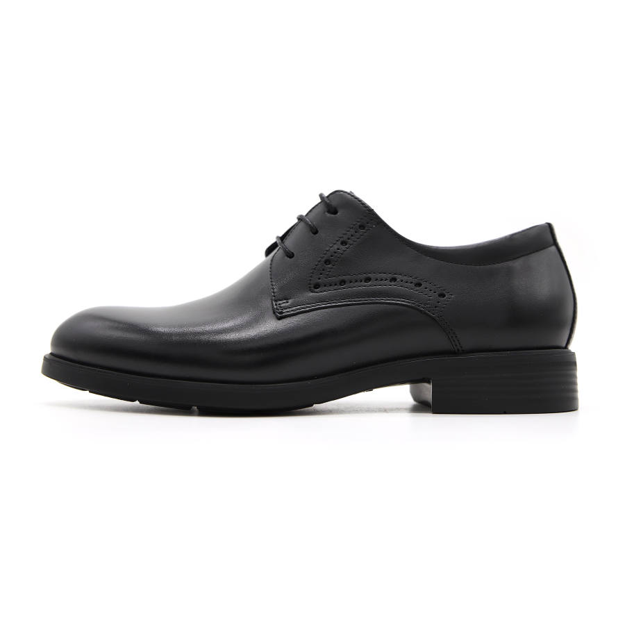 Satchi Cow Leather Men's Casual Shoes, Dress Shoes Men's Black