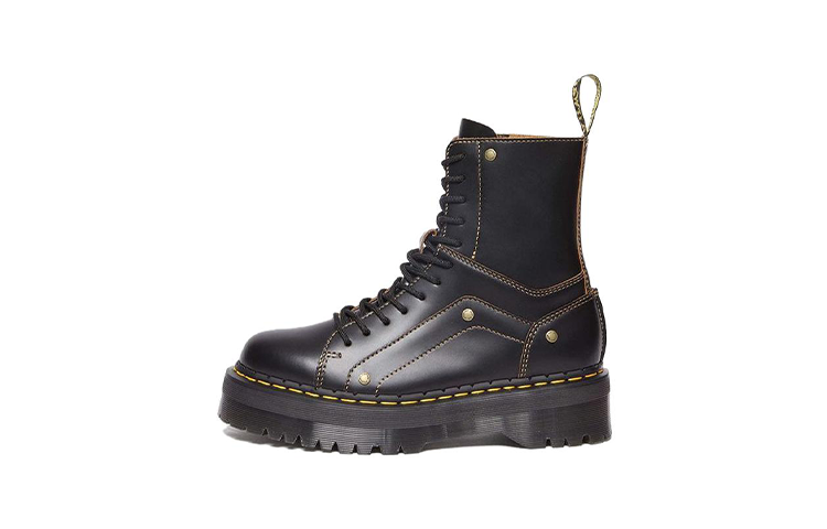 Dr.Martens Dr. Martens Jadon Decon Smooth Platform Leather Boot 'Black' Women's