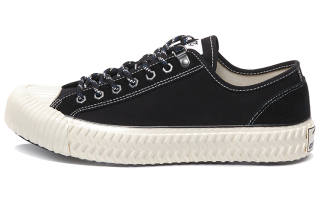 Excelsior Canvas Shoes Unisex Low Top Black