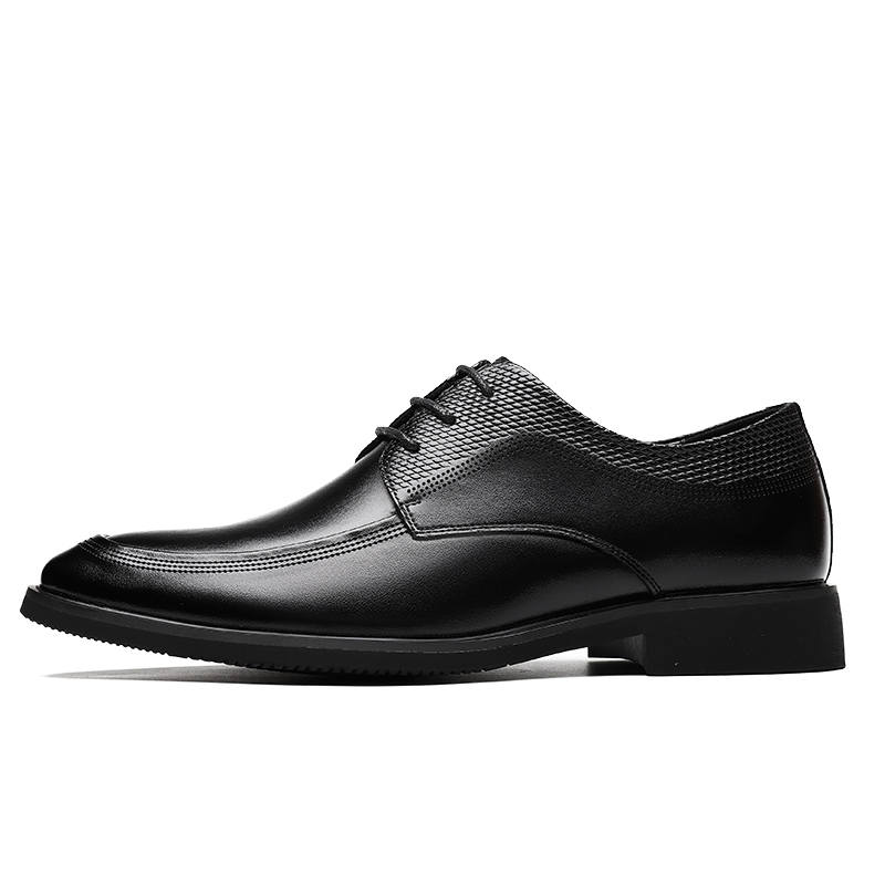 Shanpijiang Dress Shoes Men's Low Top Black/Brown
