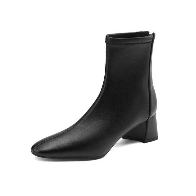 Echo&yolo Echo&yolo Microfiber Leather Ankle Boots 5.5cm Women's