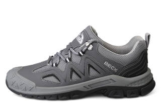 BECK Textile, Synthetic Leather Low top Casual Shoes Men's
