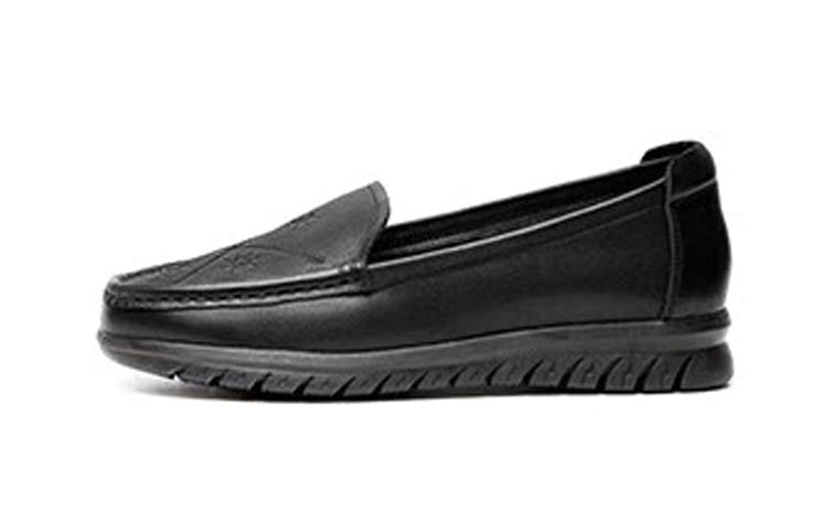 AOKANG Loafers 2.5cm Women's Black