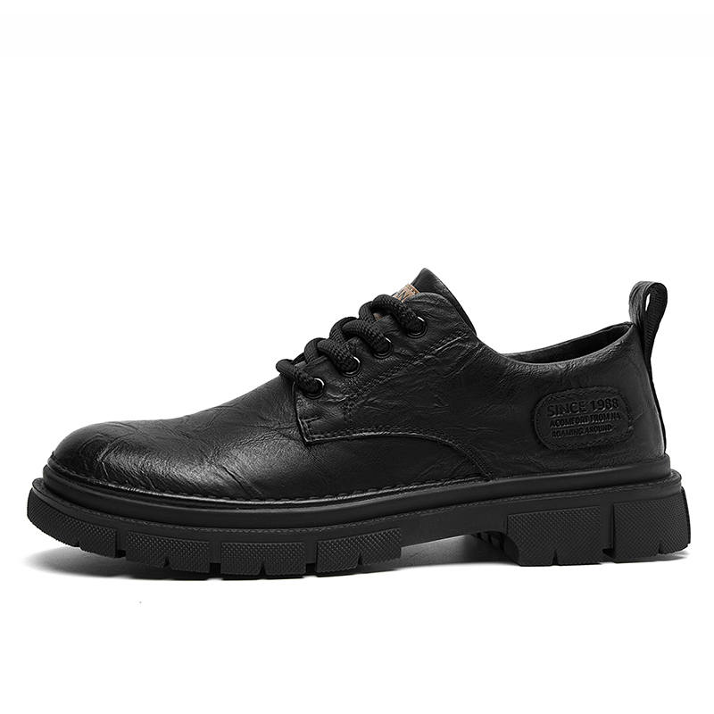 AOKANG Ankle Boots Men's Black/Brown