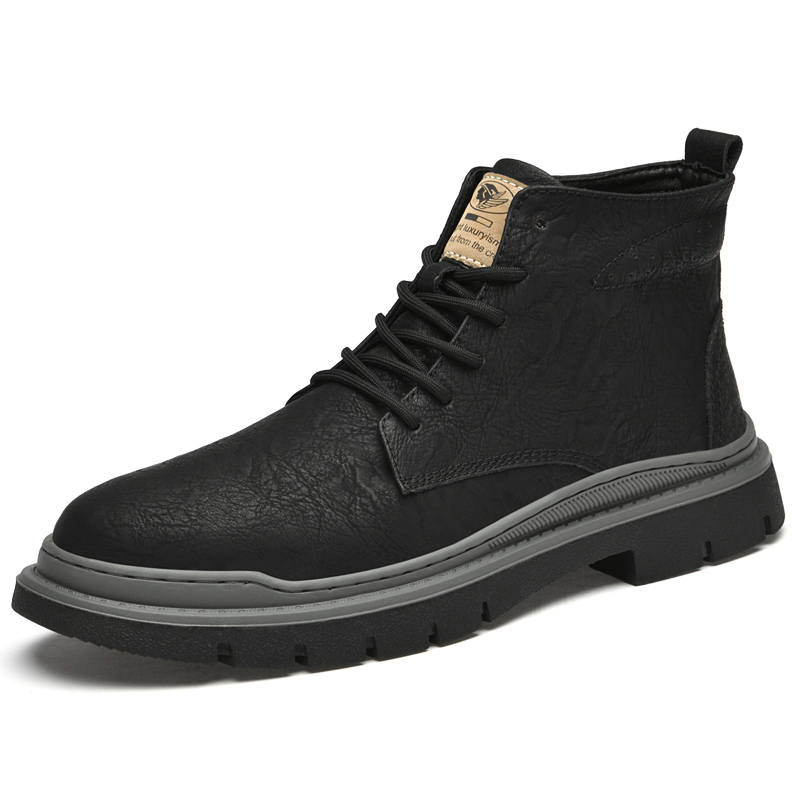 GONGNIULEITING GONGNIULEITING Short Combat Boots Men's