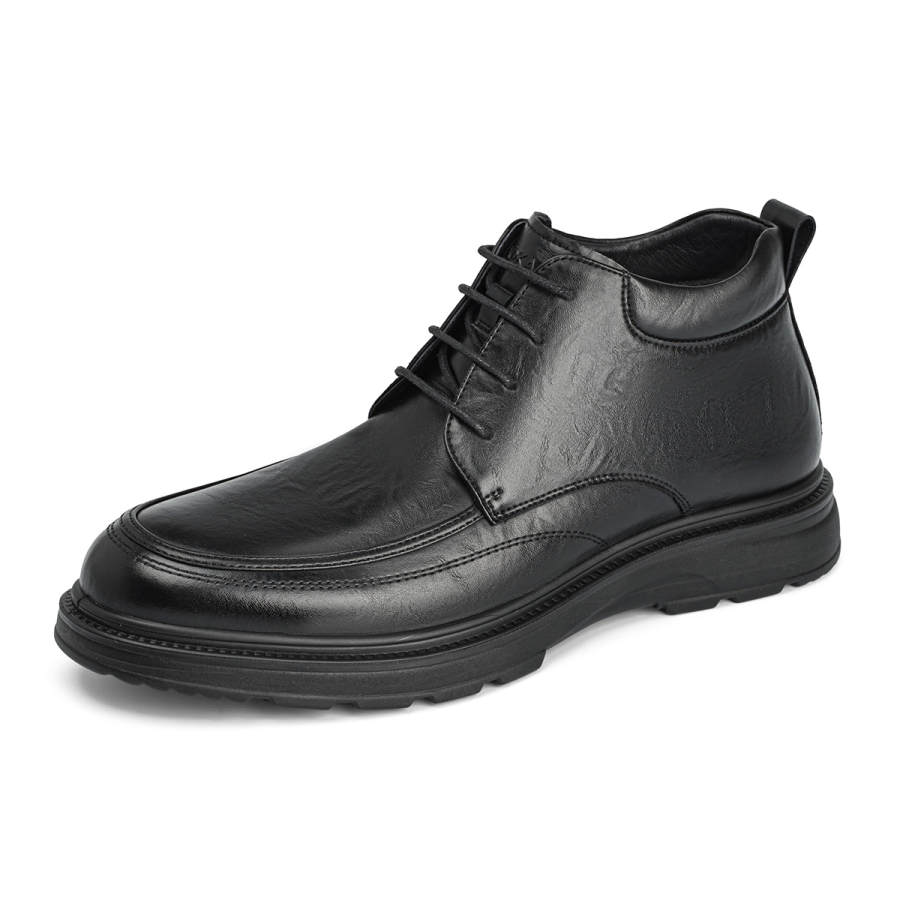 AOKANG Synthetic Leather Casual Shoes Men's Black