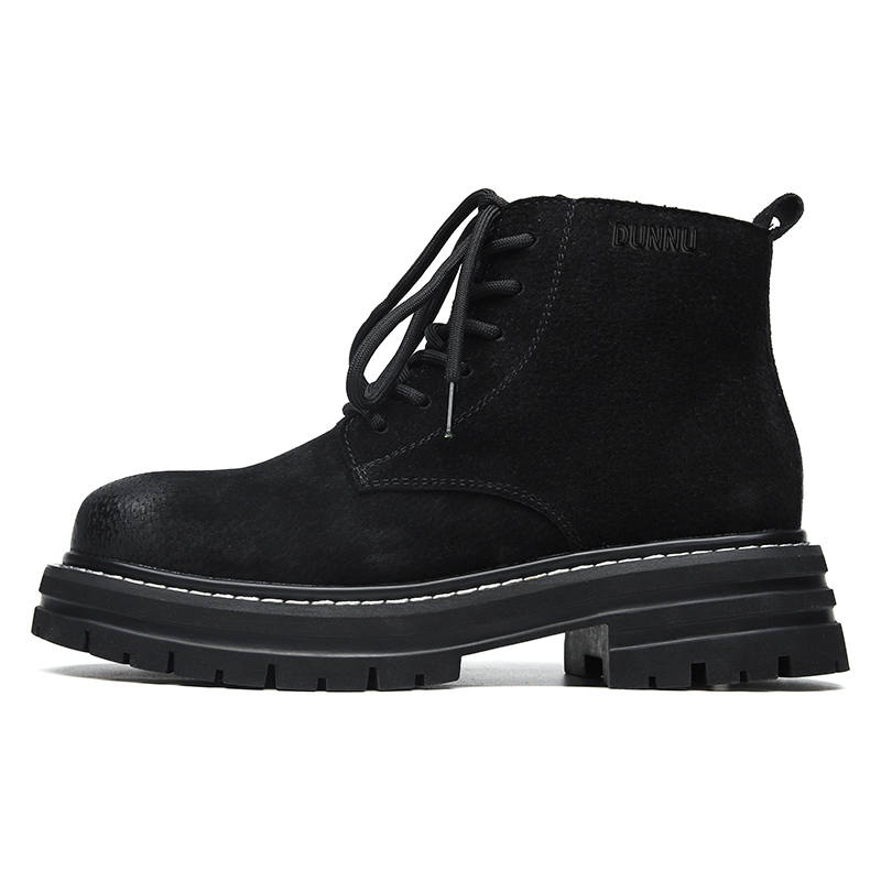 DUNNU DUNNU Ankle Boots Men's Black