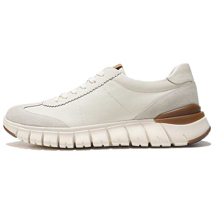 Le Saunda Cow Split Leather Cushioning Lightweight Cushioning Lightweight Low top Casual Shoes Men's