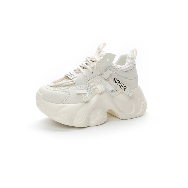 WEIMEIZHIMI Breathable Low top Chunky Sneakers Women's
