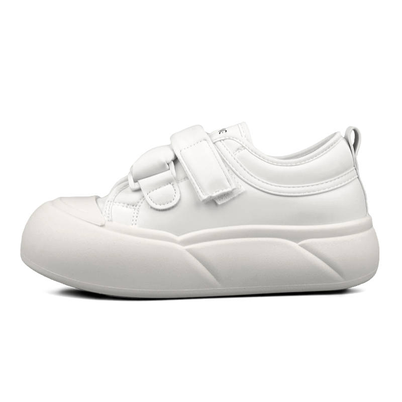WENPU Non slip Lightweight Low top Casual Shoes Women's White