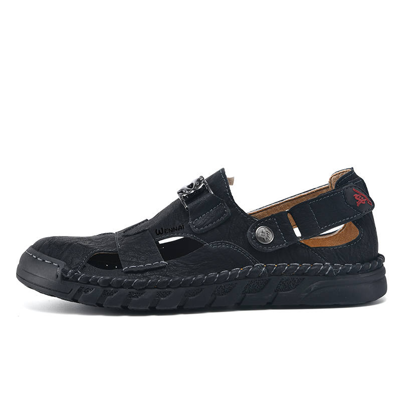 WENNAI Abrasion Resistant River Trekking Shoes Men's Black
